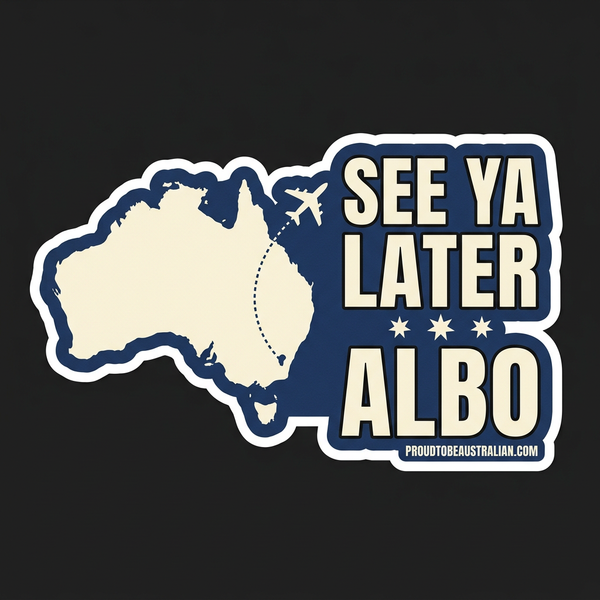 See Ya Later Albo Vinyl Sticker