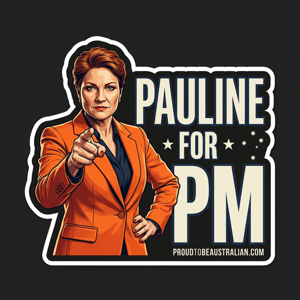 Pauline For PM — Die-Cut Vinyl Sticker