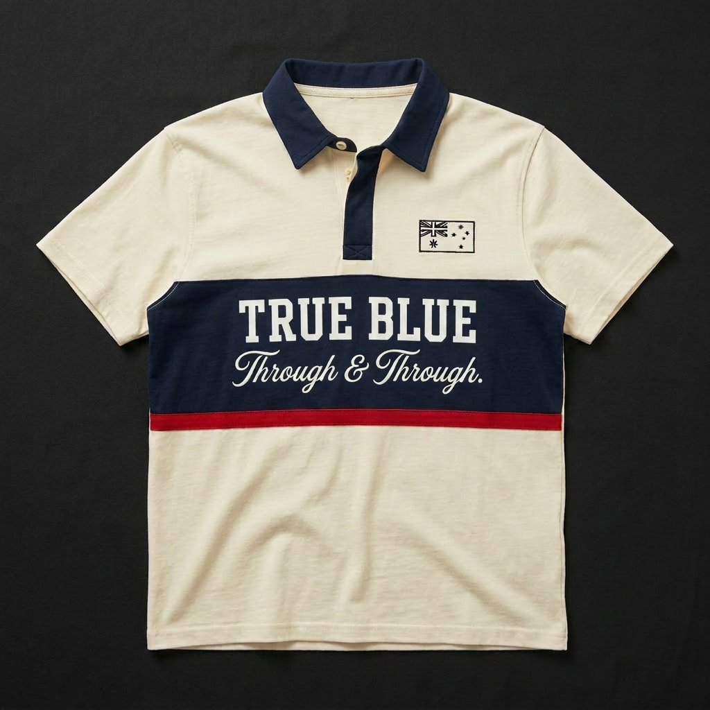 True Blue Polo Shirt