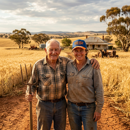 Aussie Land, Aussie Hands Cap