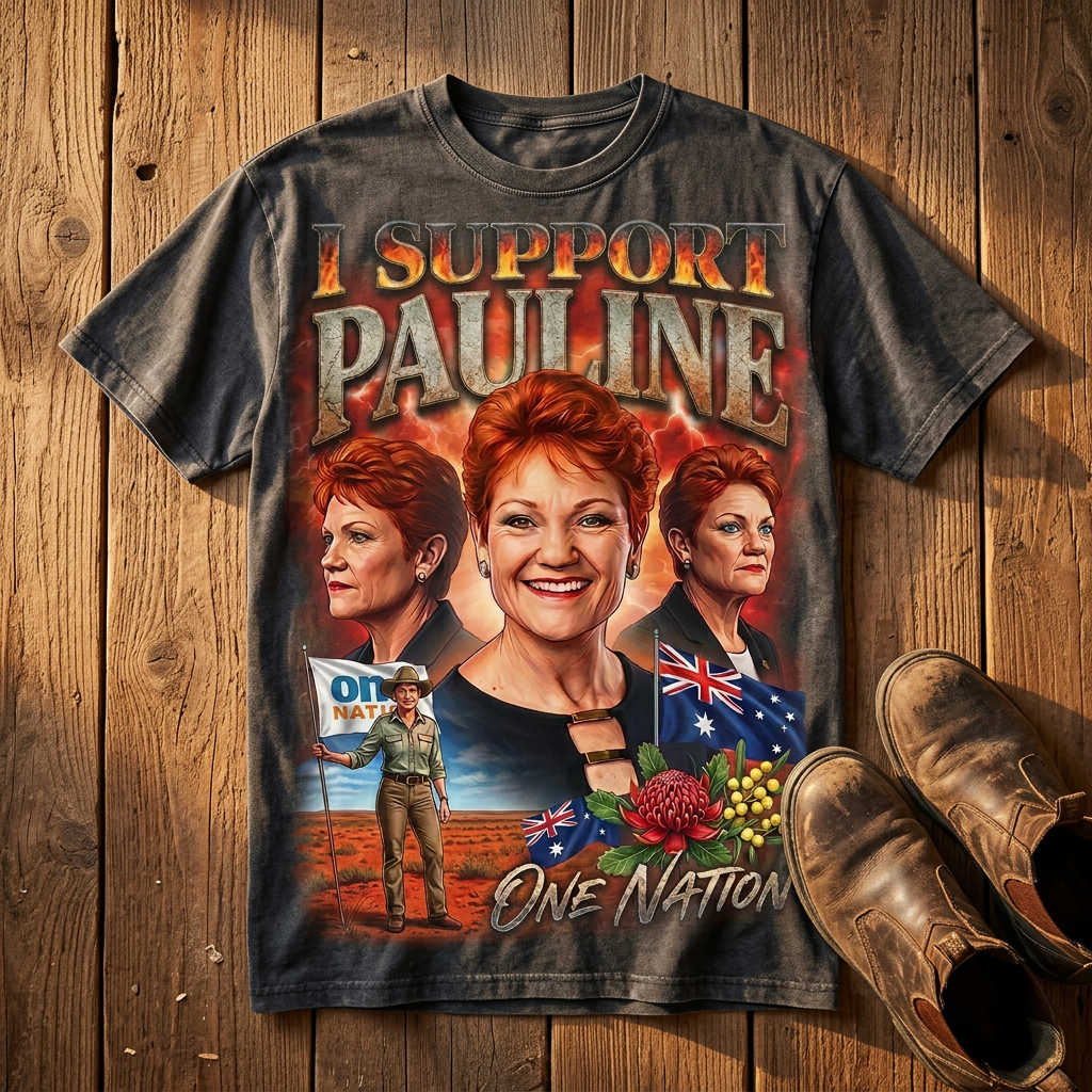 I Support Pauline — One Nation Vintage Tee