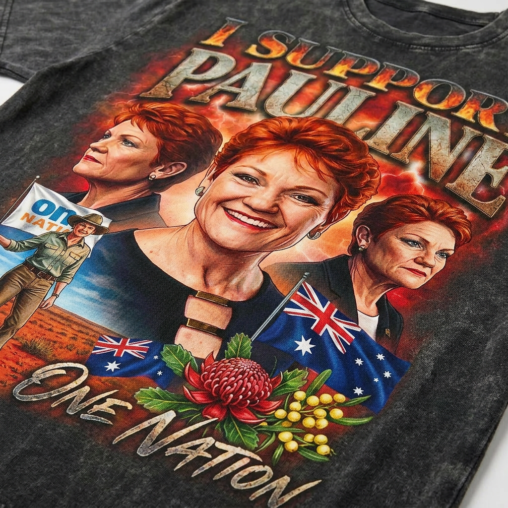 I Support Pauline — One Nation Vintage Tee