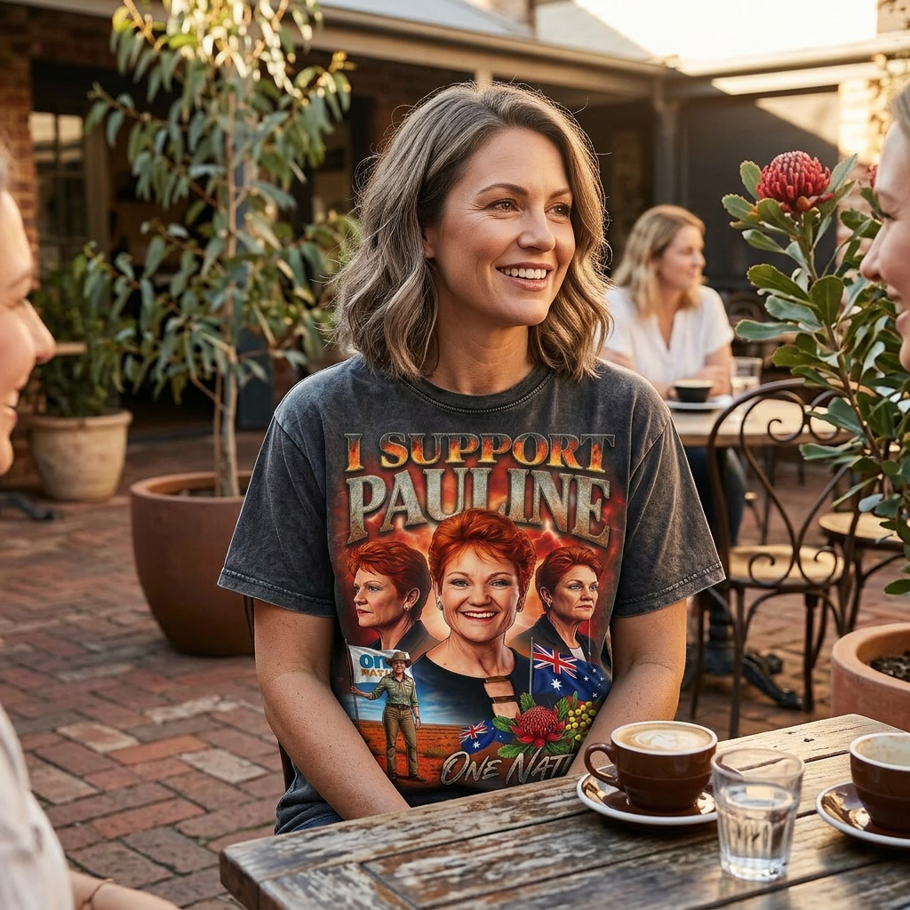 I Support Pauline — One Nation Vintage Tee
