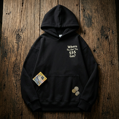 Where Do Our Tax $$$ Go? — Hoodie