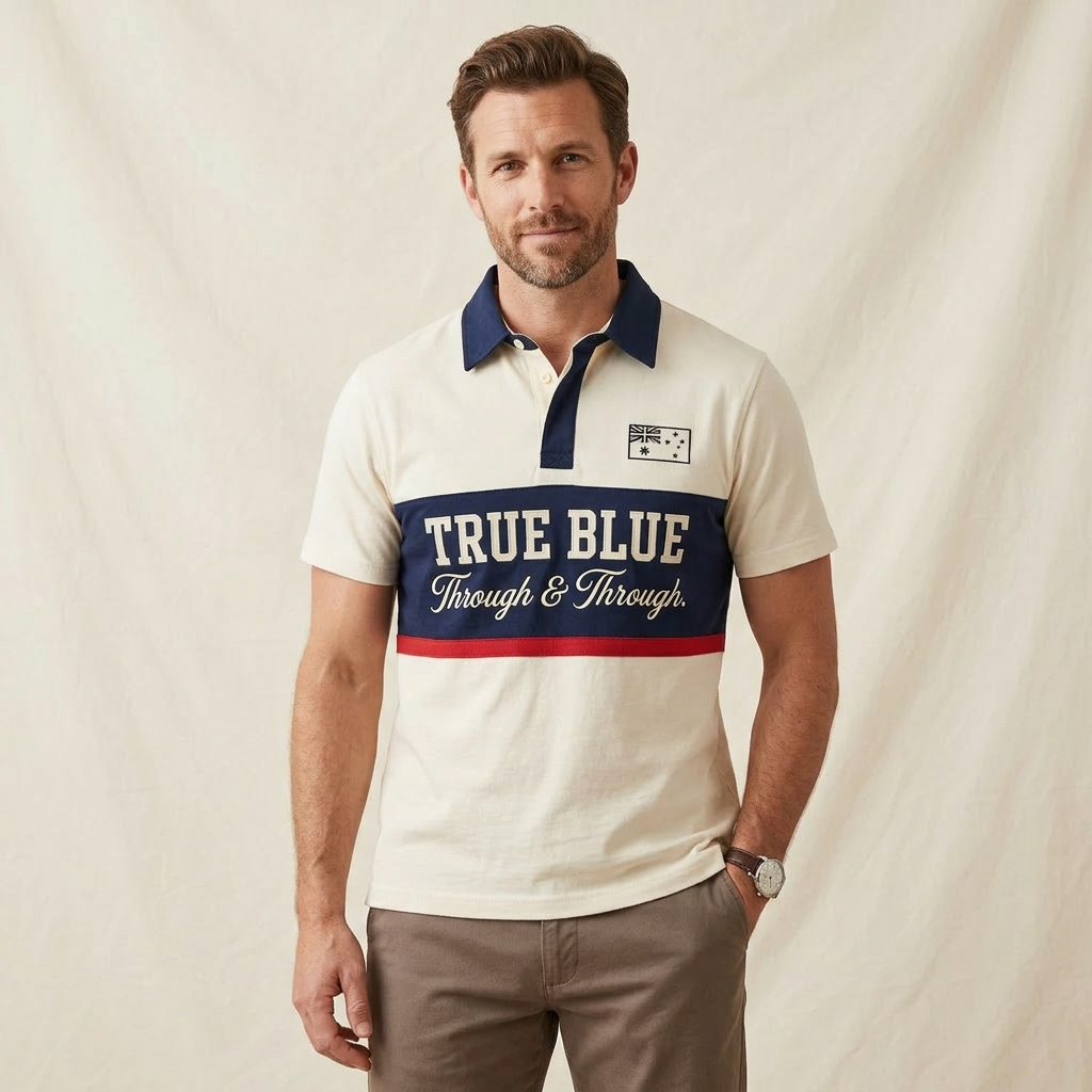 True Blue Polo Shirt