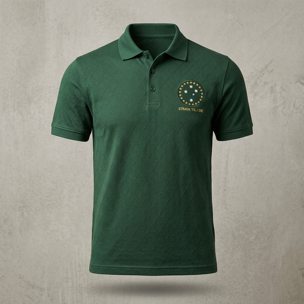 Straya Til I Die Polo - Green