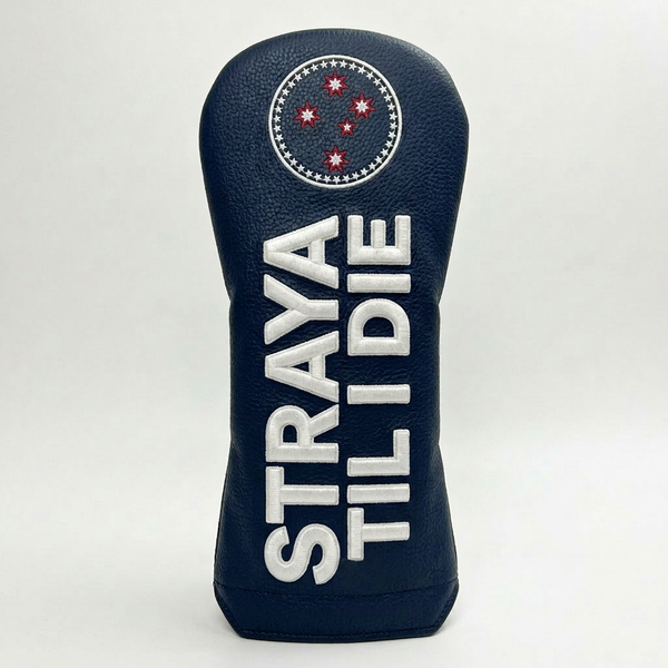 Straya 'Til I Die Driver Headcover - Navy