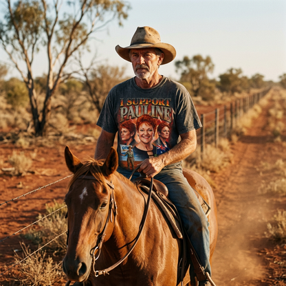 I Support Pauline — One Nation Vintage Tee
