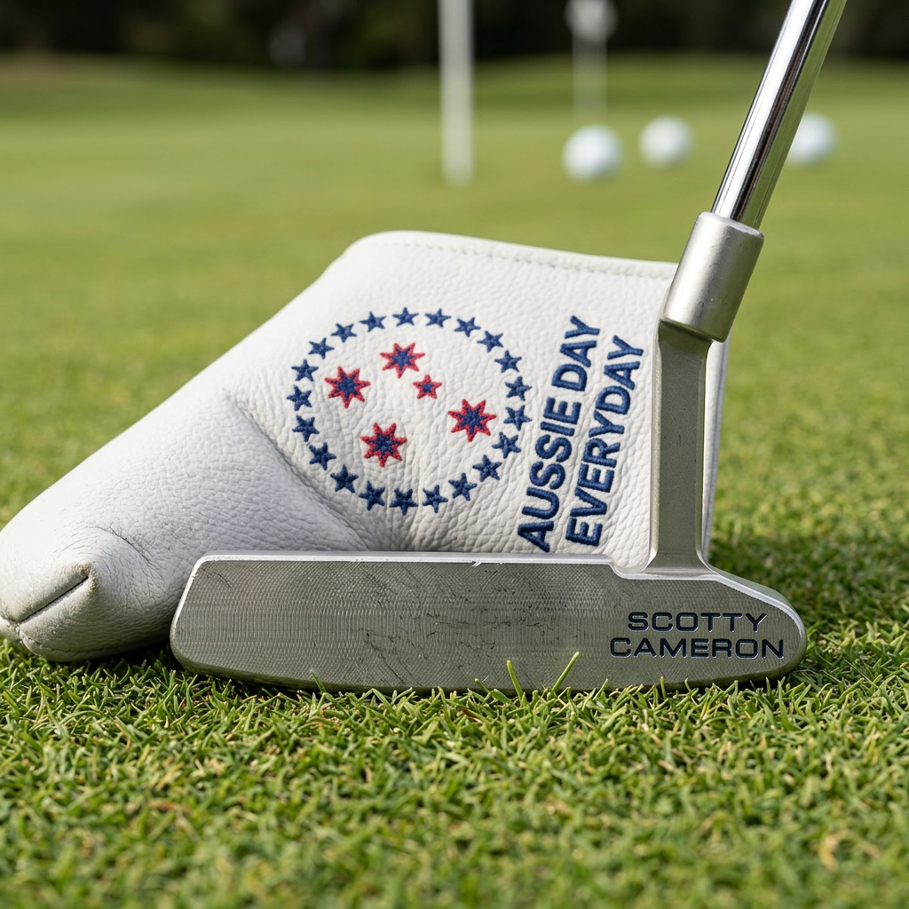 Aussie Day Everyday Golf Blade Putter Cover