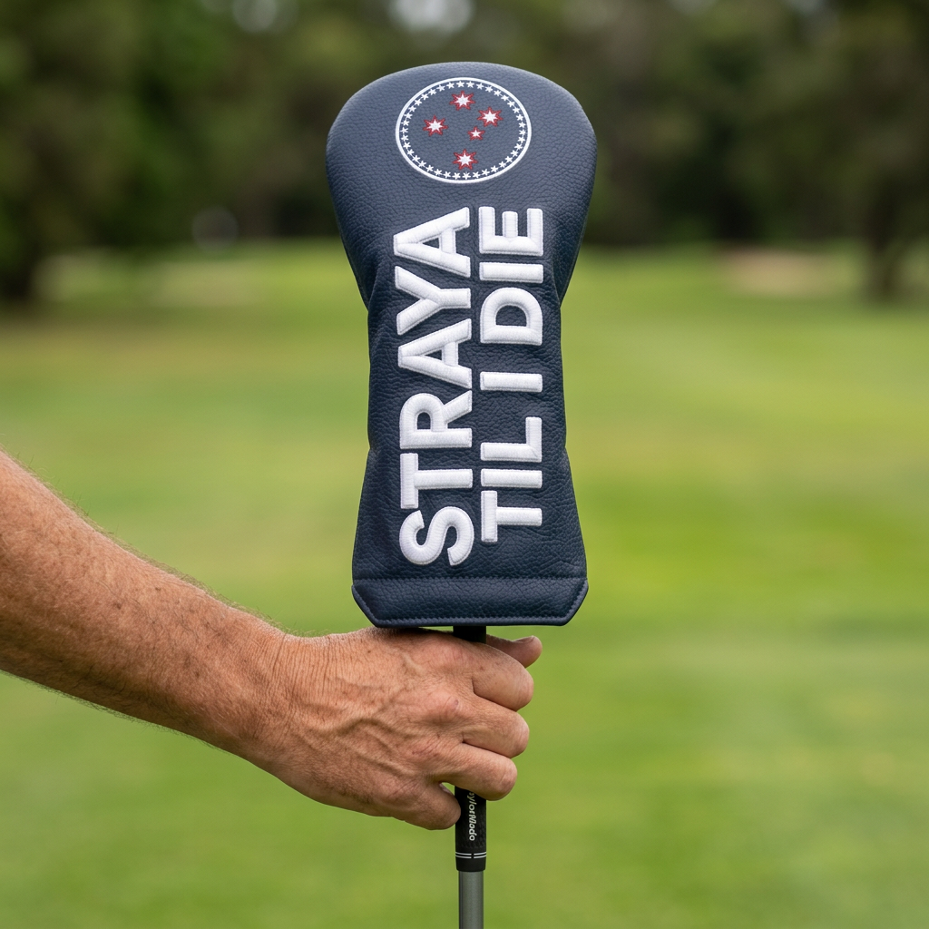 Straya 'Til I Die Driver Headcover - Navy