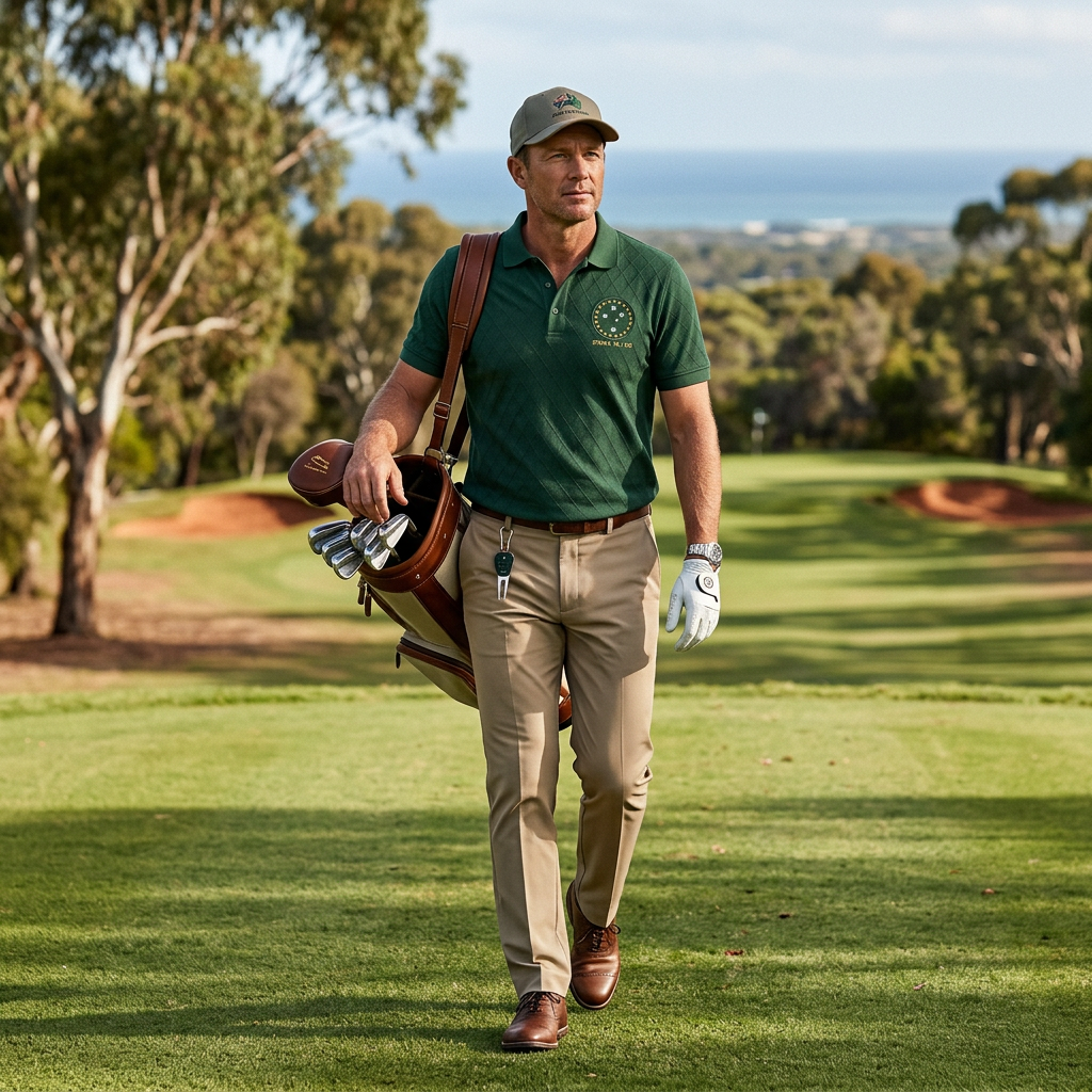 Straya Til I Die Polo - Green